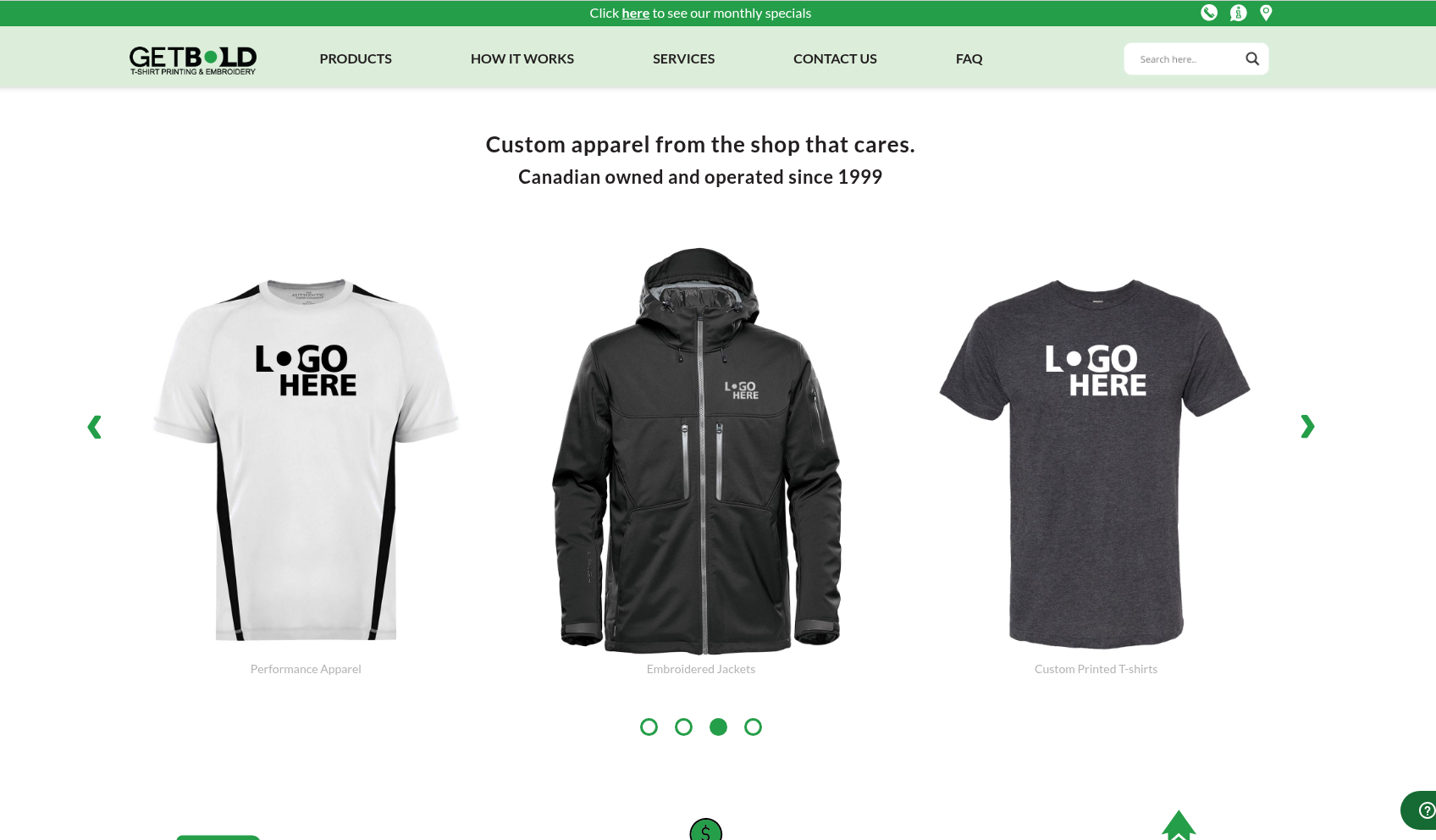 Legacy WordPress home page